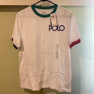 BNWT Ralph Lauren boys Polo white shirt